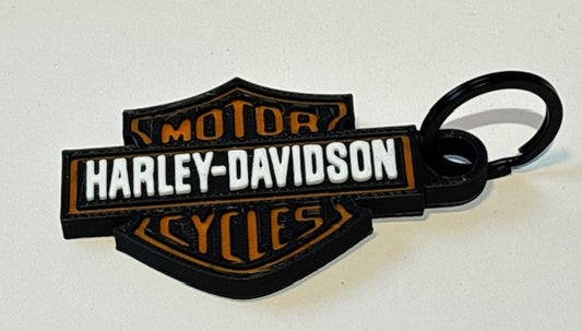 Harley Davidson Logo Keychain